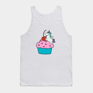 Cupcake unicorn Tank Top